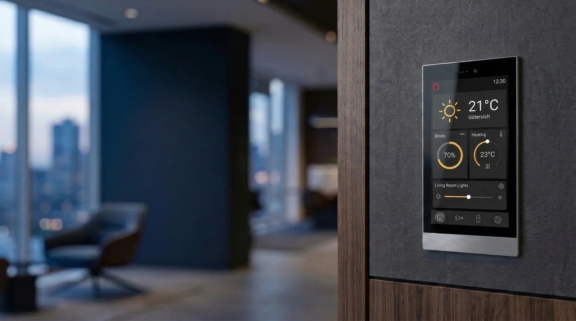 Smart Building Touch Interface – Gebäudeautomation und Proptech