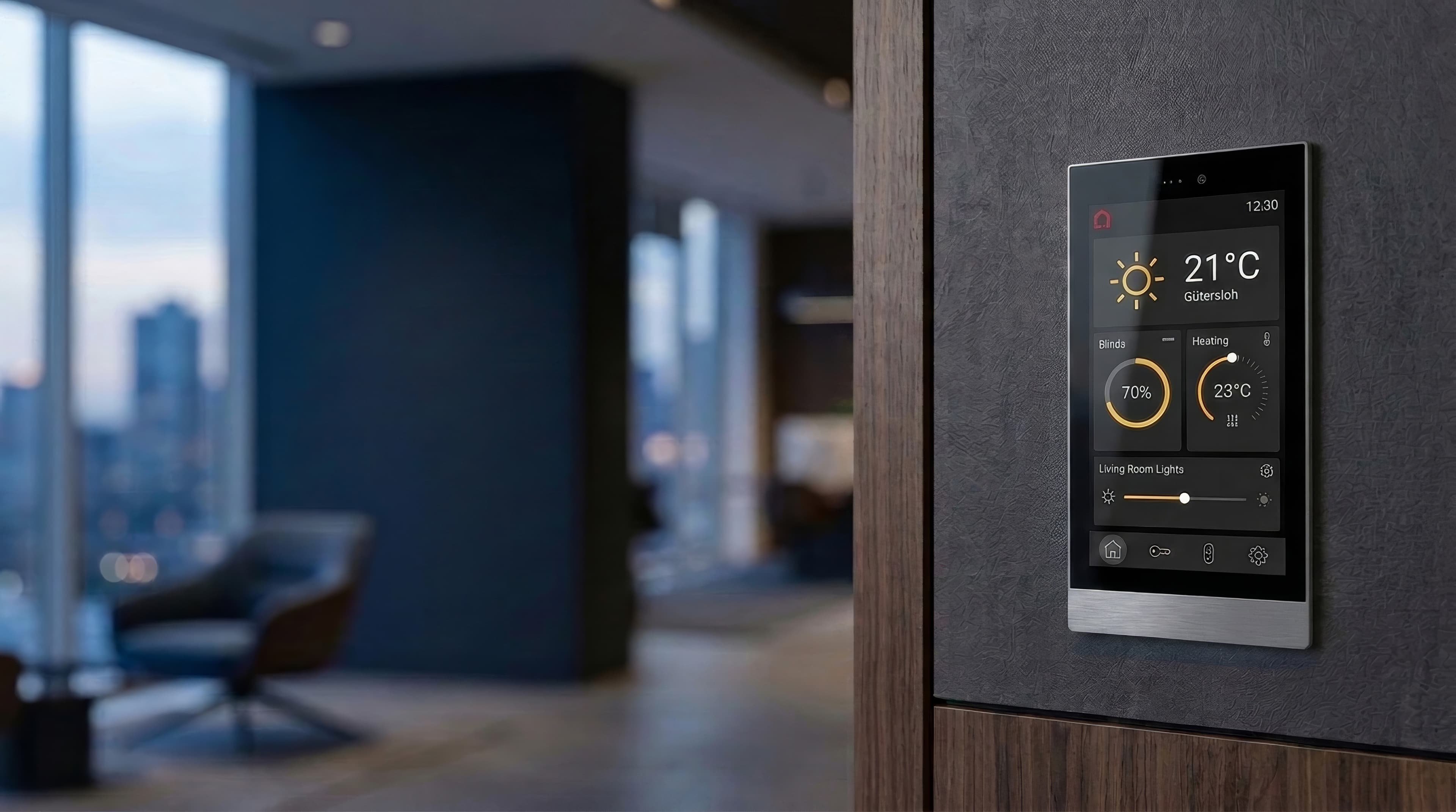 Smart Building Touch Interface – Gebäudeautomation und Proptech
